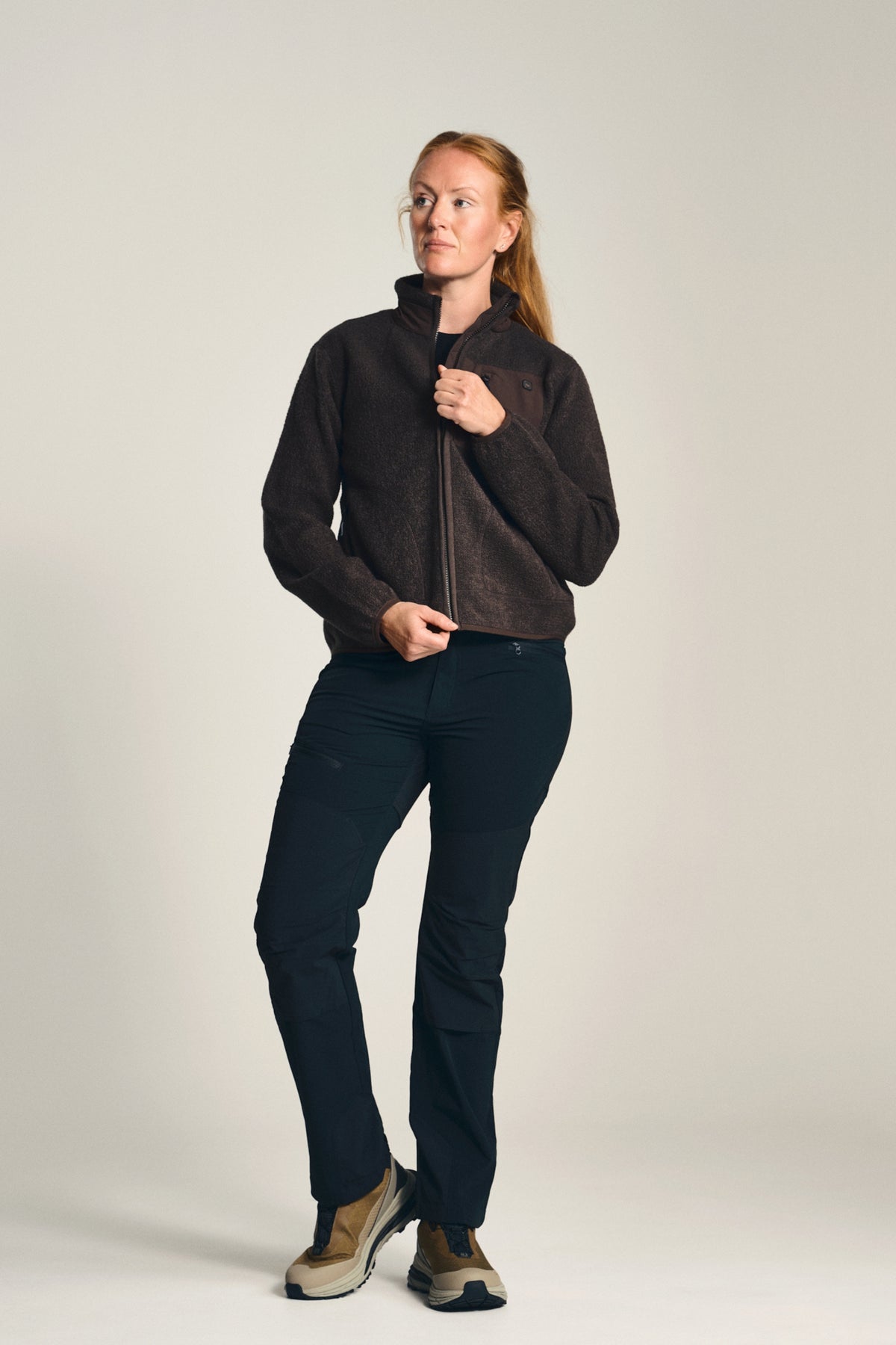Arna 345 Wool Jacket Mulch