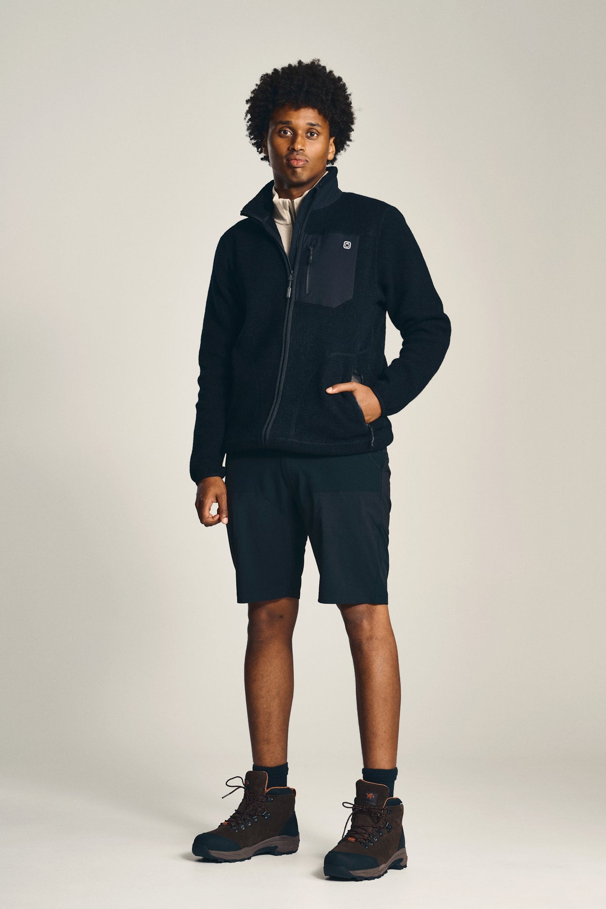 Kvane 345 Wool Jacket Black