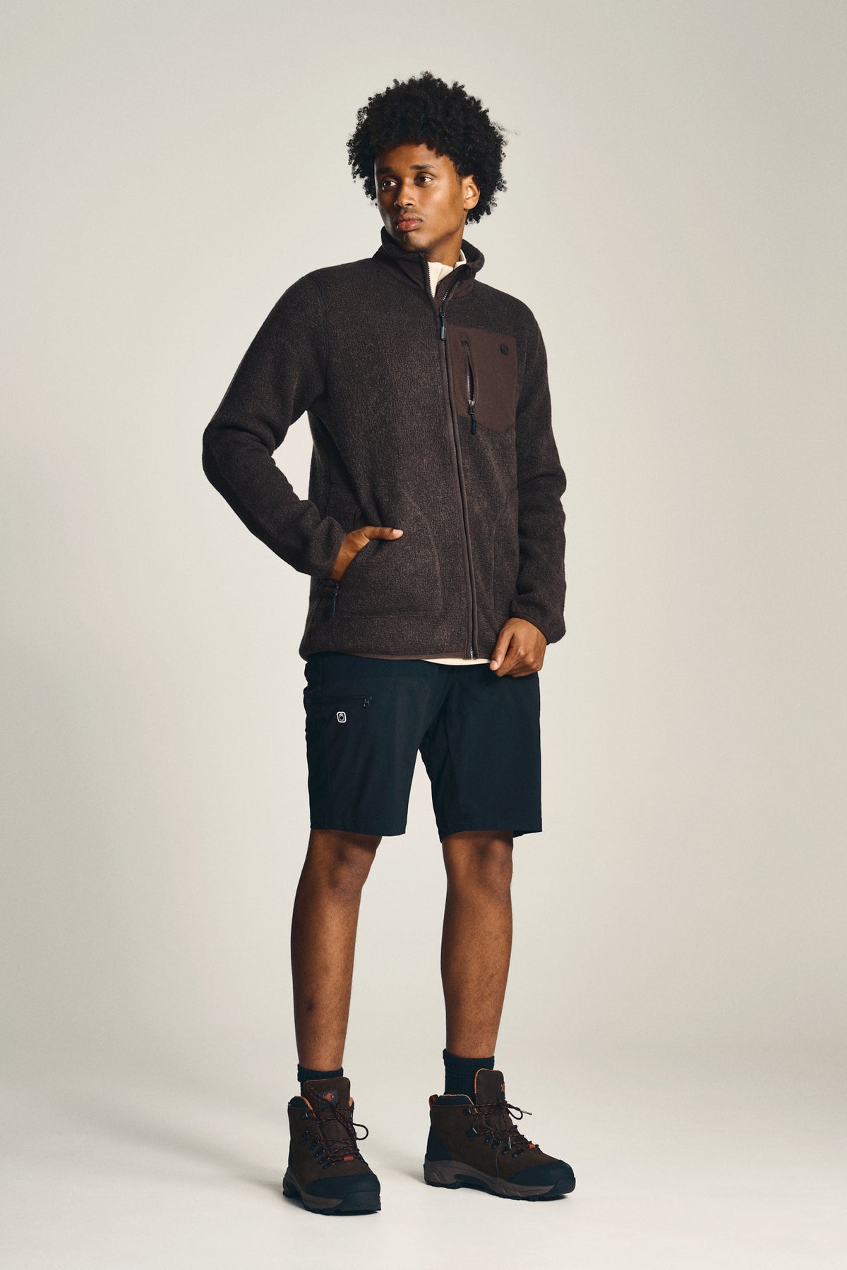 Kvane 345 Wool Jacket Mulch