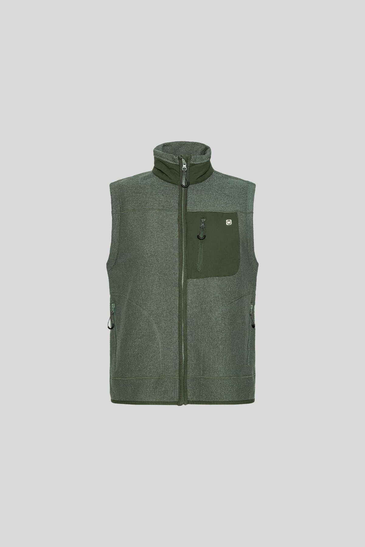 Slogen 345 uldvest, larksgrøn