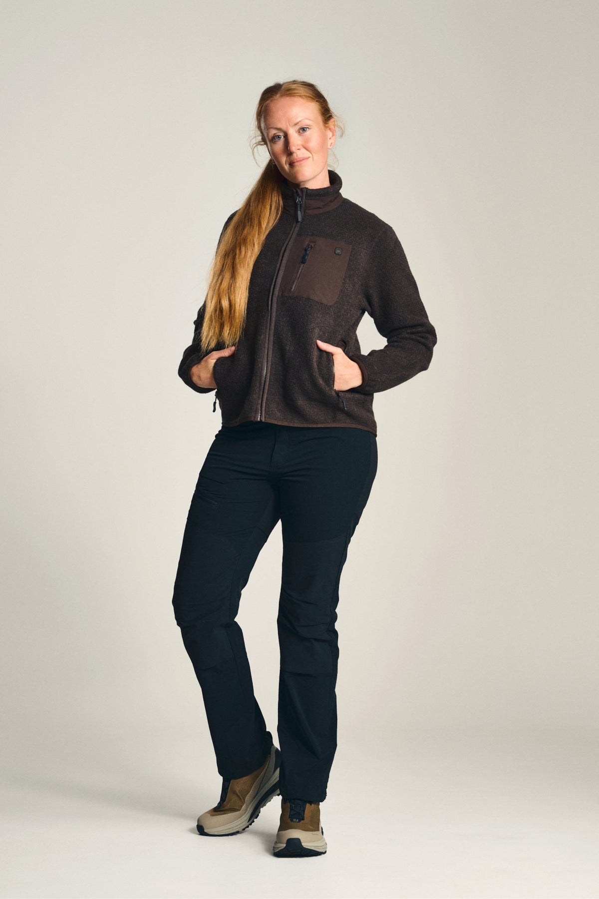 Arna 345 Wool Jacket Mulch