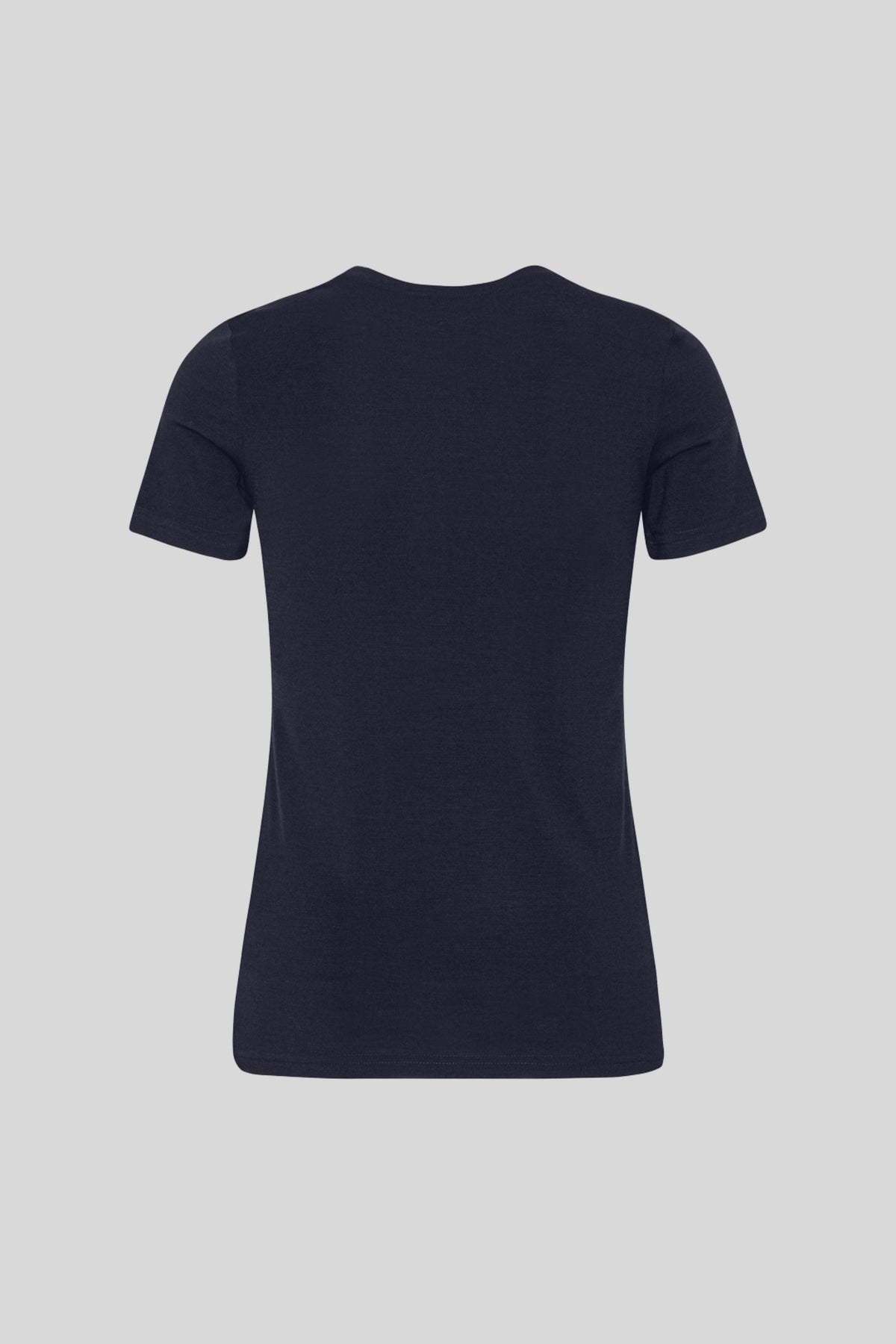 Avn 150 T-shirt i merinould, marineblå